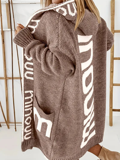 Anna | Hosszú Elegáns Kardigán