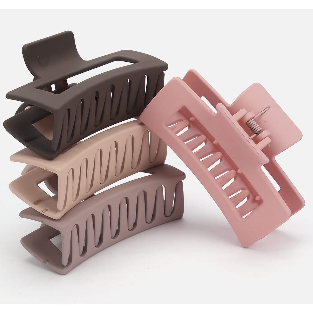 4-pack eleganta hårklämmor