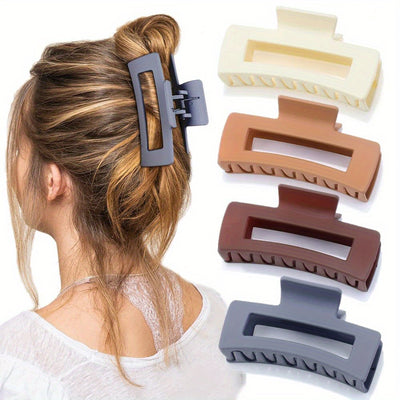 4-pack eleganta hårklämmor