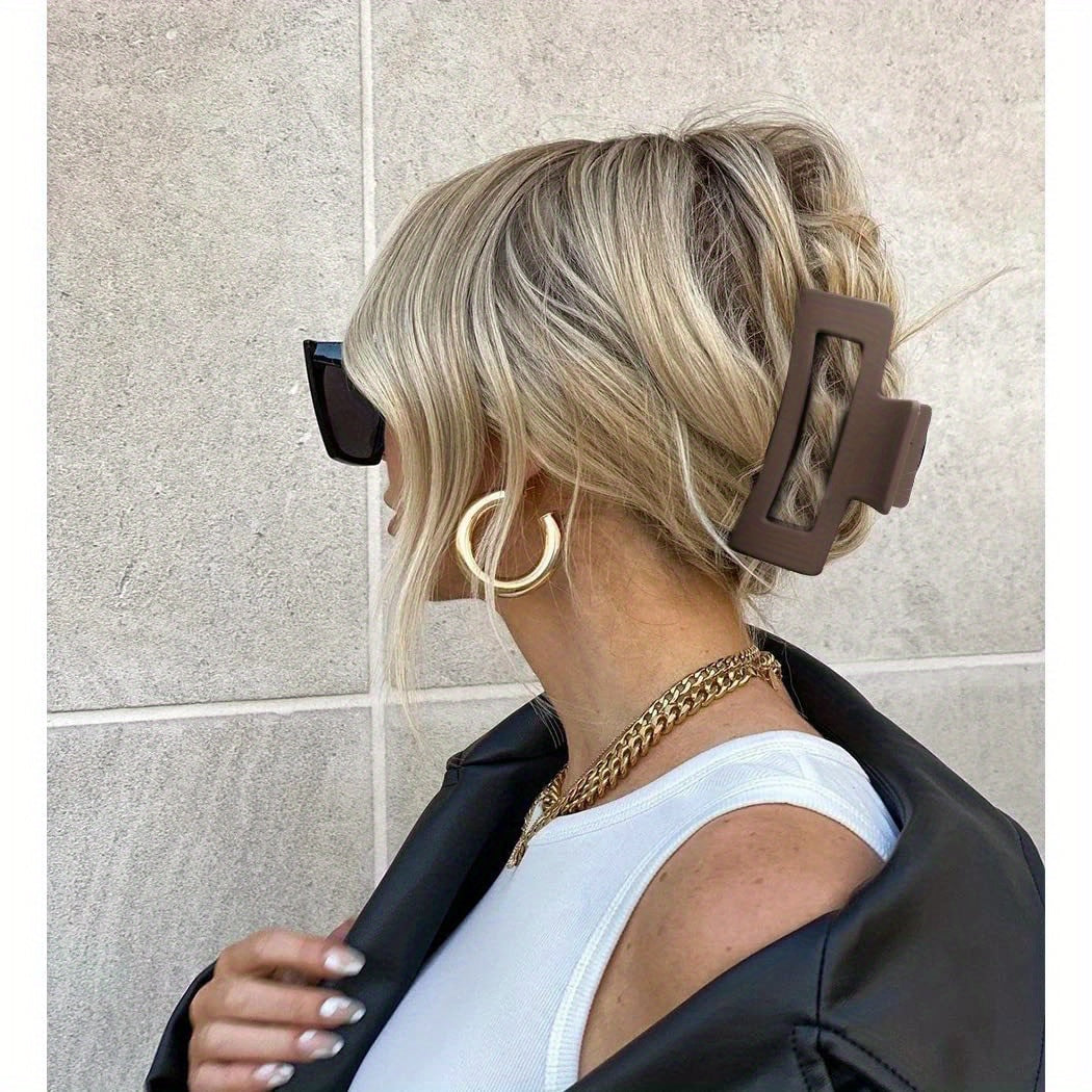 4-pack eleganta hårklämmor