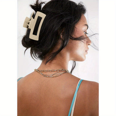 4-pack eleganta hårklämmor