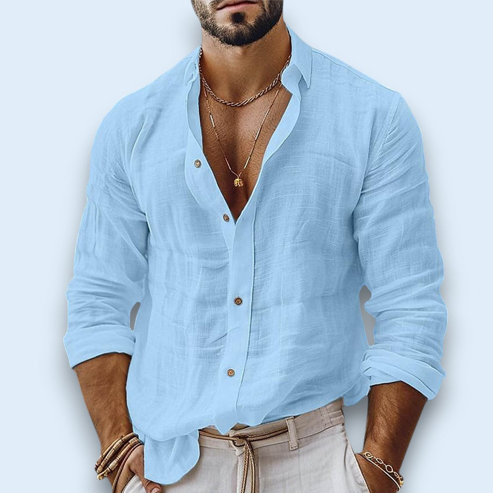 Amedeo | Camicia lino-cotone