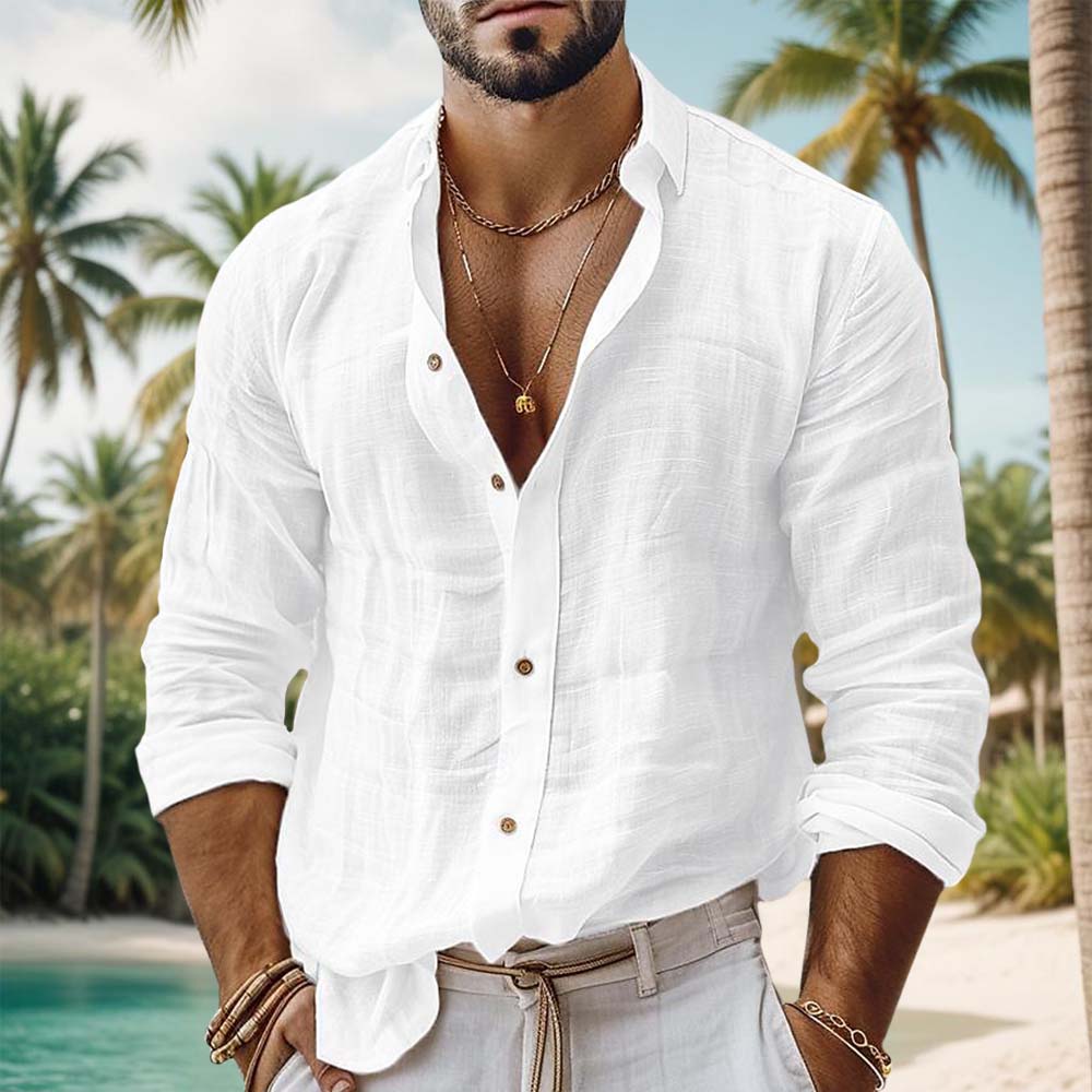 Amedeo | Camicia lino-cotone