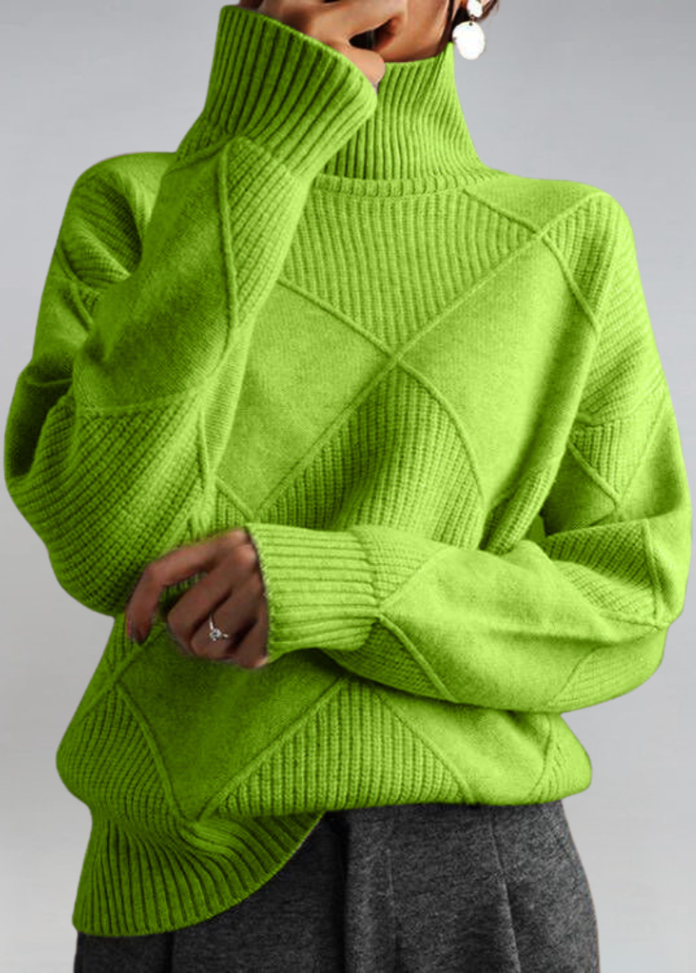 Lauren | Magas nyakú pulóver