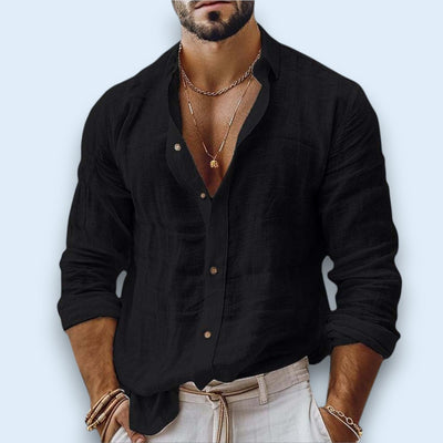 Amedeo | Camicia lino-cotone