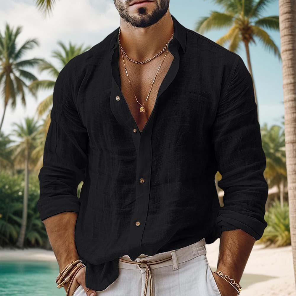 Amedeo | Camicia lino-cotone