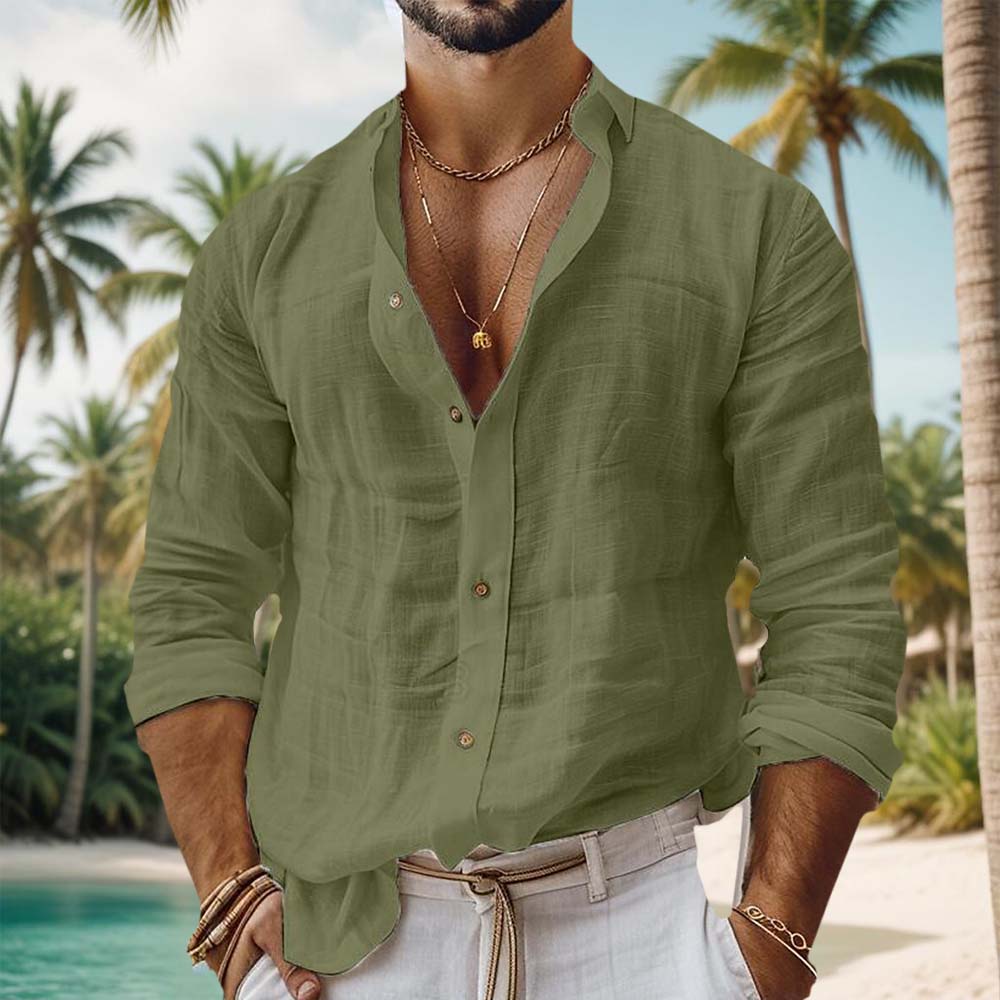 Amedeo | Camicia lino-cotone