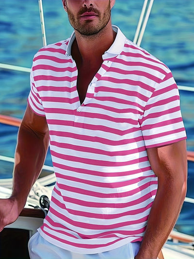 Giulio | Polo estiva a righe