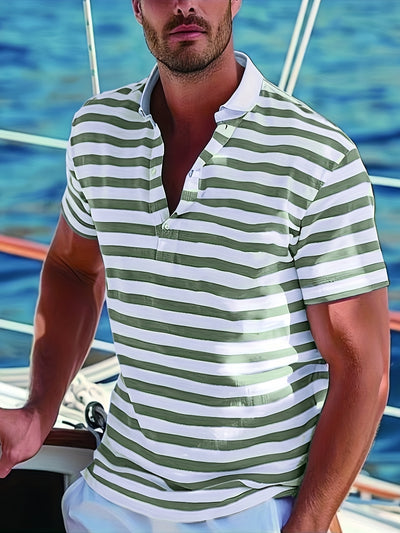 Giulio | Polo estiva a righe