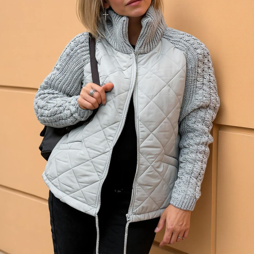 Rossella | Patchwork Kötött Dzseki