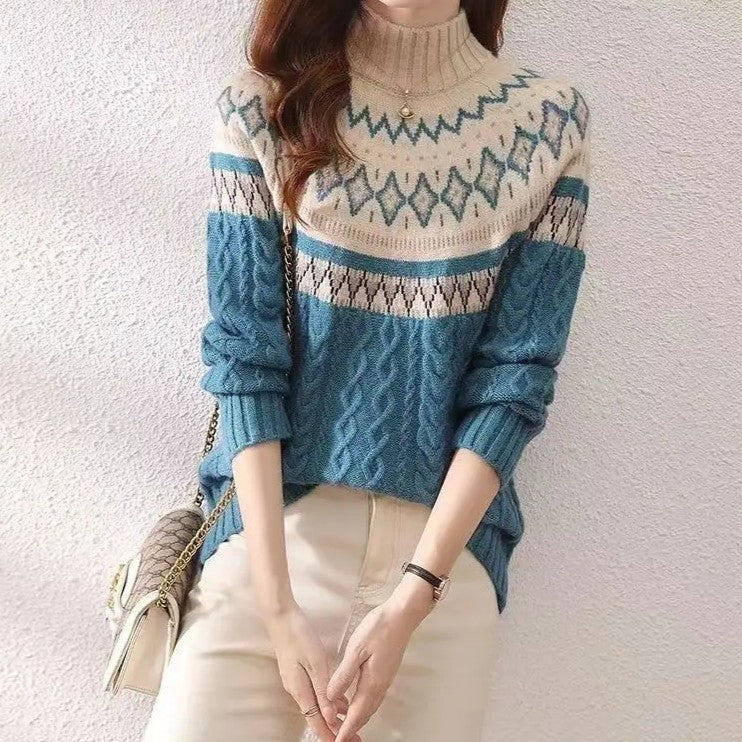 Lia | Maglione nordico caldo