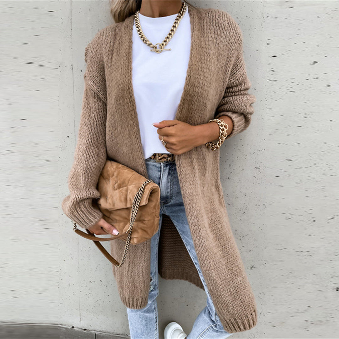 Camile | Cardigan lungo classico
