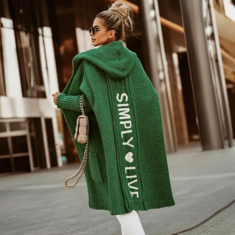 Clarissa | Cardigan lungo fluido