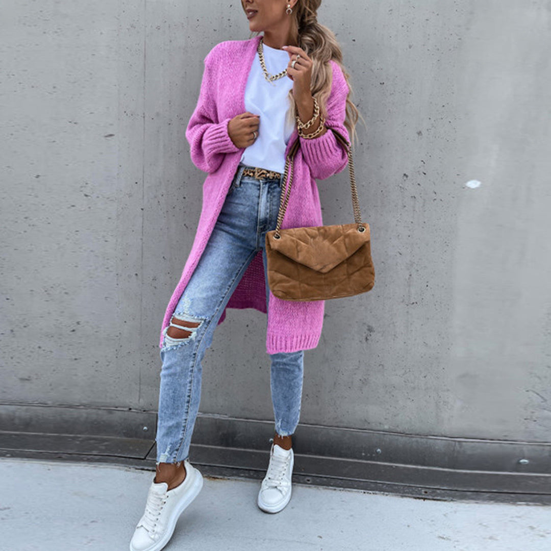 Camile | Cardigan lungo classico