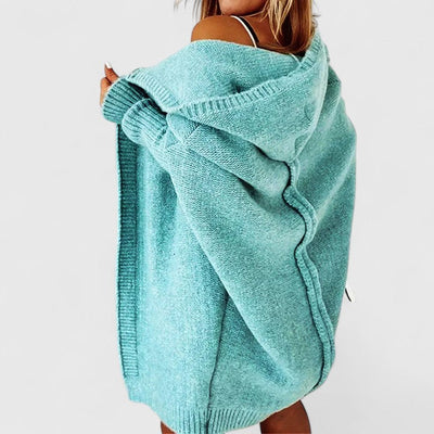 Davynne | Kapucnis hosszú kardigán