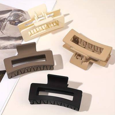 4-pack eleganta hårklämmor