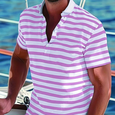 Giulio | Polo estiva a righe