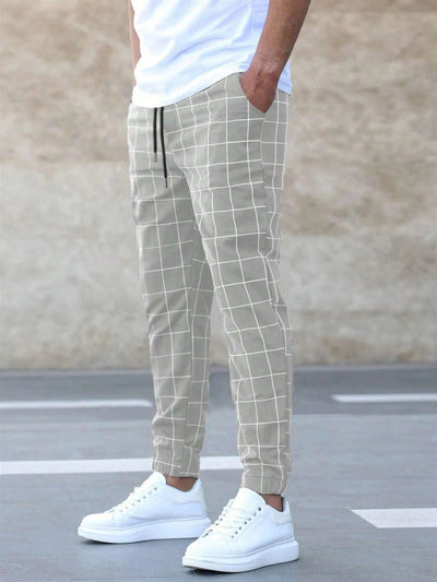 Fabrizio | Jogger a quadri elegante