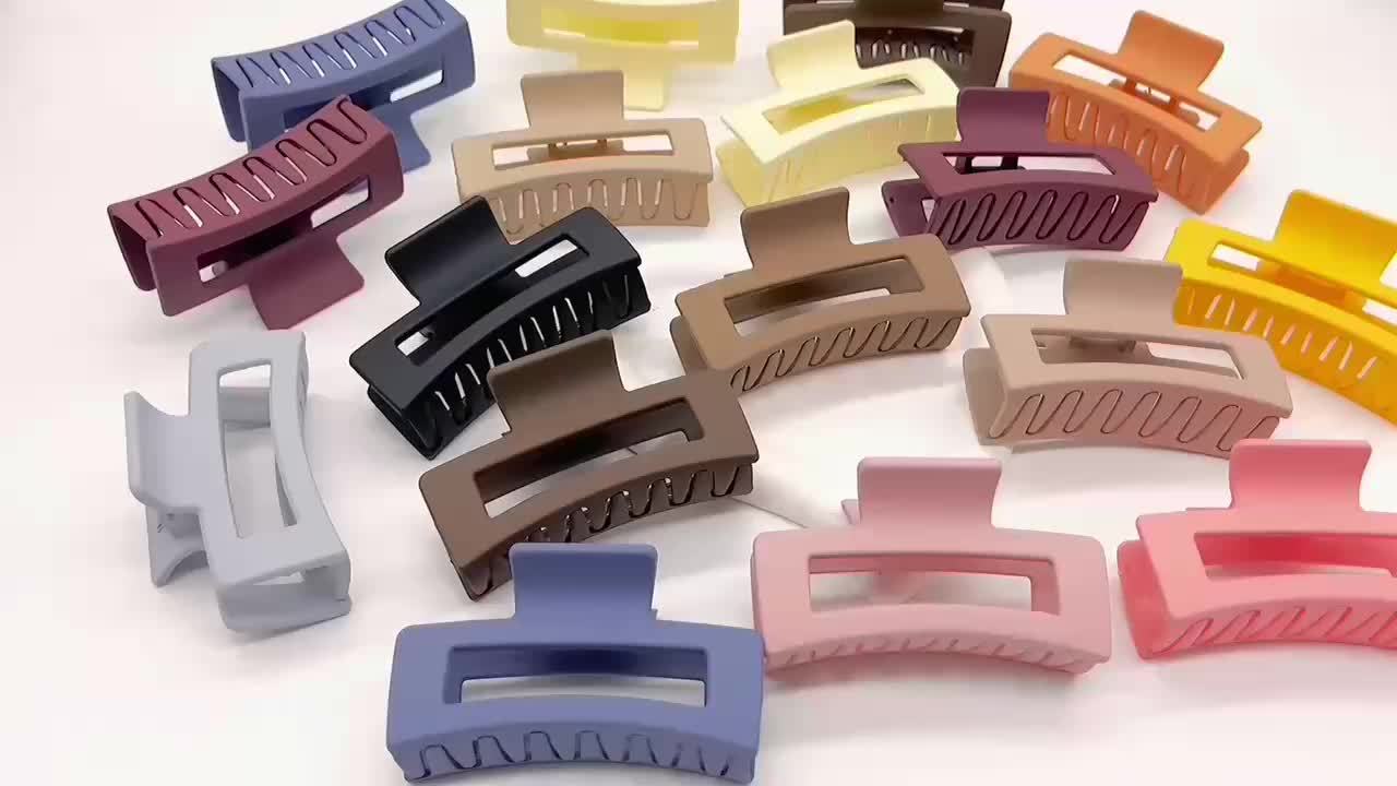 4-pack eleganta hårklämmor