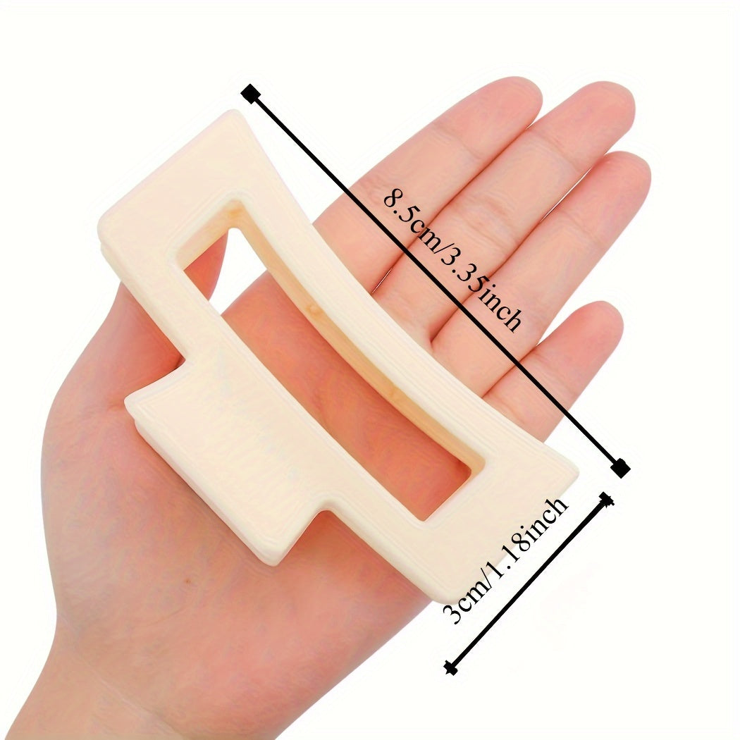 4-pack eleganta hårklämmor